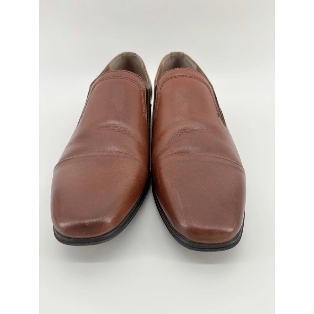 Giorgio Brutini Men's Dress Shoes Brown Whiskey176954‎ Leather Upper 10.5 M